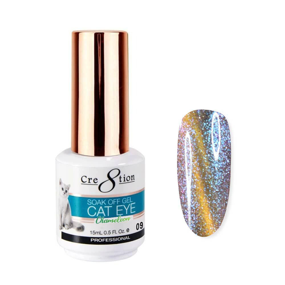 Cre8tion Soak Off Cat Eye Gel Chameleon #09 0916-0579