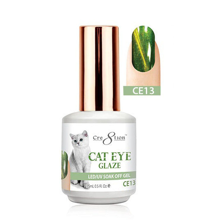 Cre8tion Soak Off Cat Eye Gel Glaze #13 CE13 0916-0462