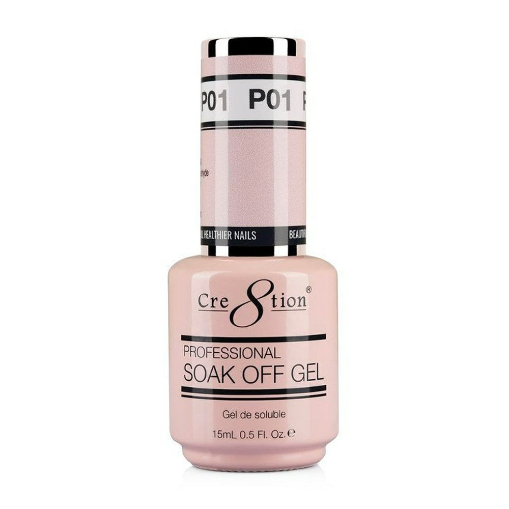 Cre8tion French Collection Soak Off Gel 0.5 oz P01