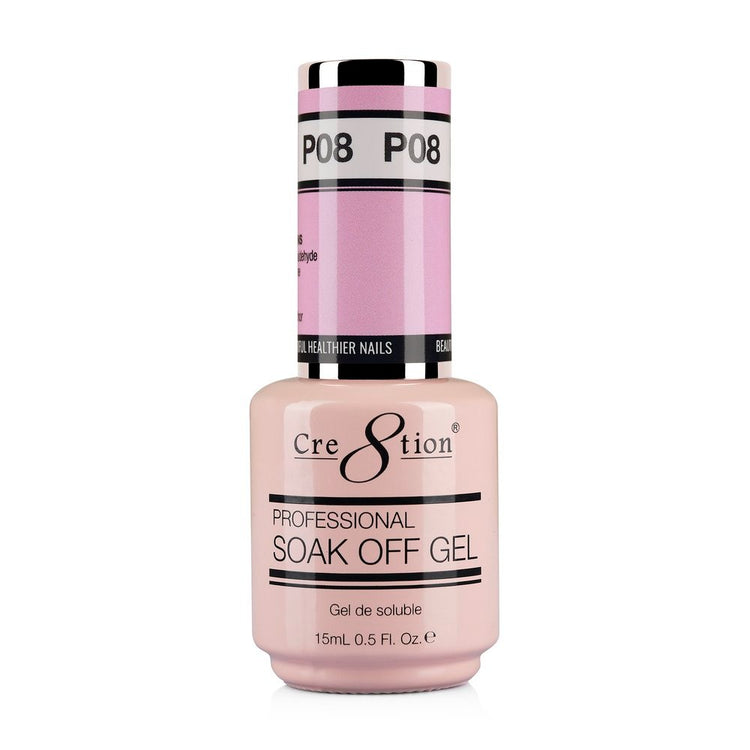 Cre8tion French Collection Soak Off Gel 0.5 oz P08 07044