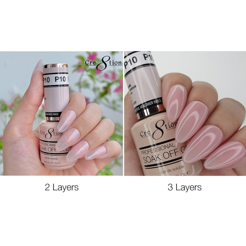 Cre8tion French Collection Soak Off Gel 0.5 oz P10 07046
