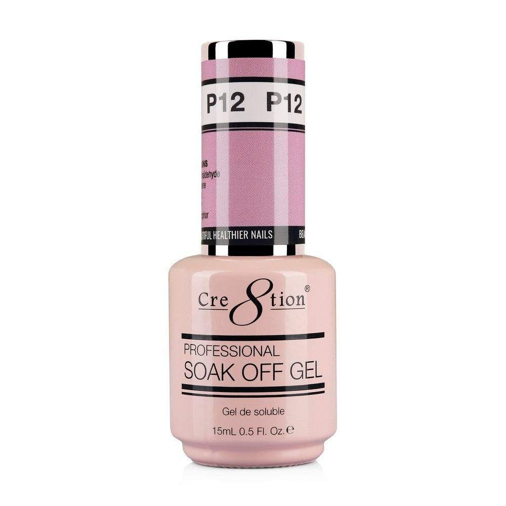 Cre8tion French Collection Soak Off Gel 0.5 oz P12 07048