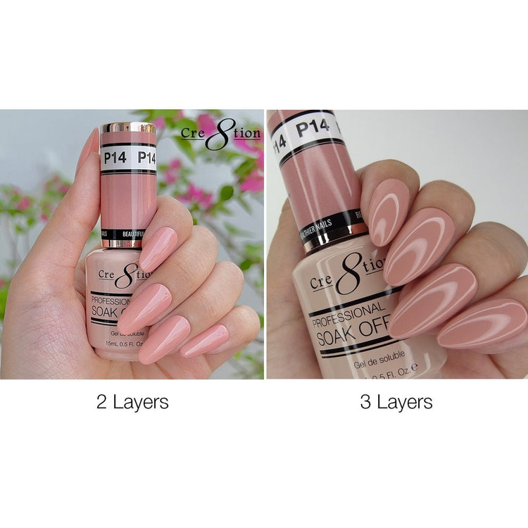 Cre8tion French Collection Soak Off Gel 0.5 oz P14 07050