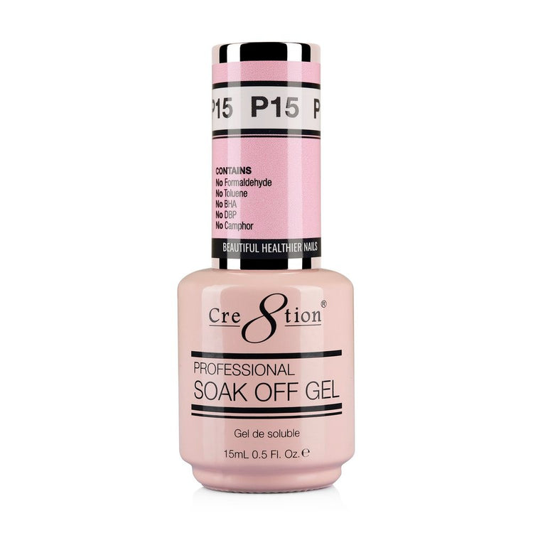 Cre8tion French Collection Soak Off Gel 0.5 oz P15 07077
