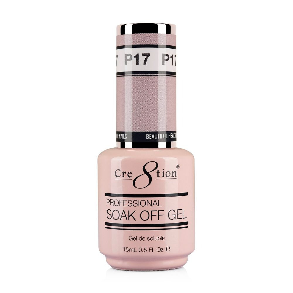 Cre8tion French Collection Soak Off Gel 0.5 oz P17 07079
