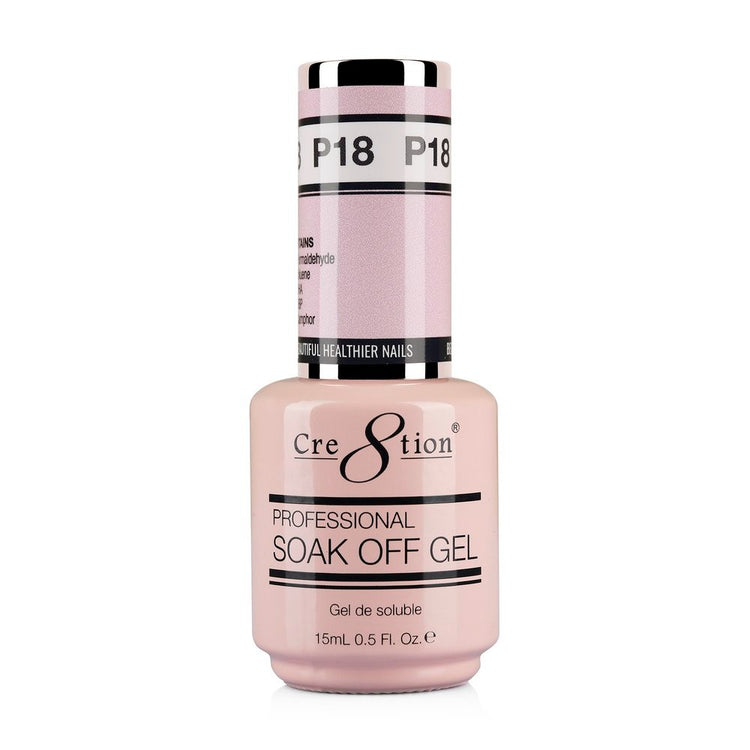 Cre8tion French Collection Soak Off Gel 0.5 oz P18 07080