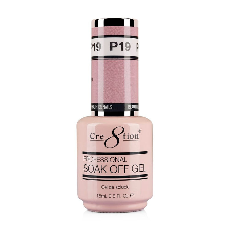 Cre8tion French Collection Soak Off Gel 0.5 oz P19 07081