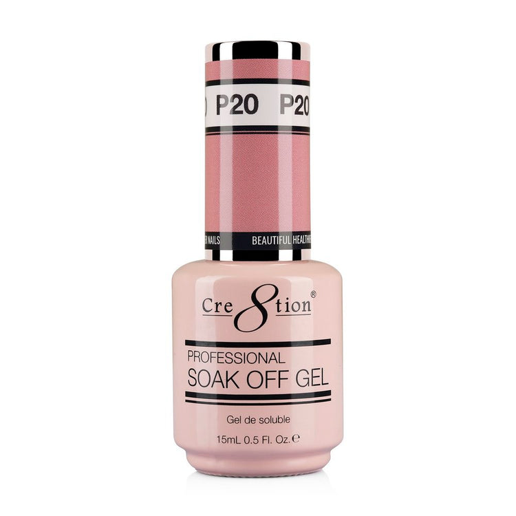 Cre8tion French Collection Soak Off Gel 0.5 oz P20 07082