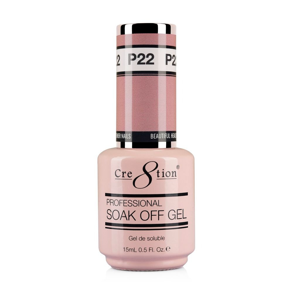 Cre8tion French Collection Soak Off Gel 0.5 oz P22 07084