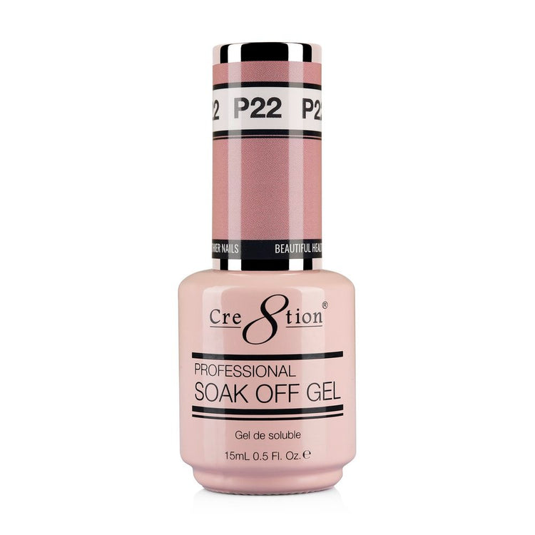 Cre8tion French Collection Soak Off Gel 0.5 oz P22 07084