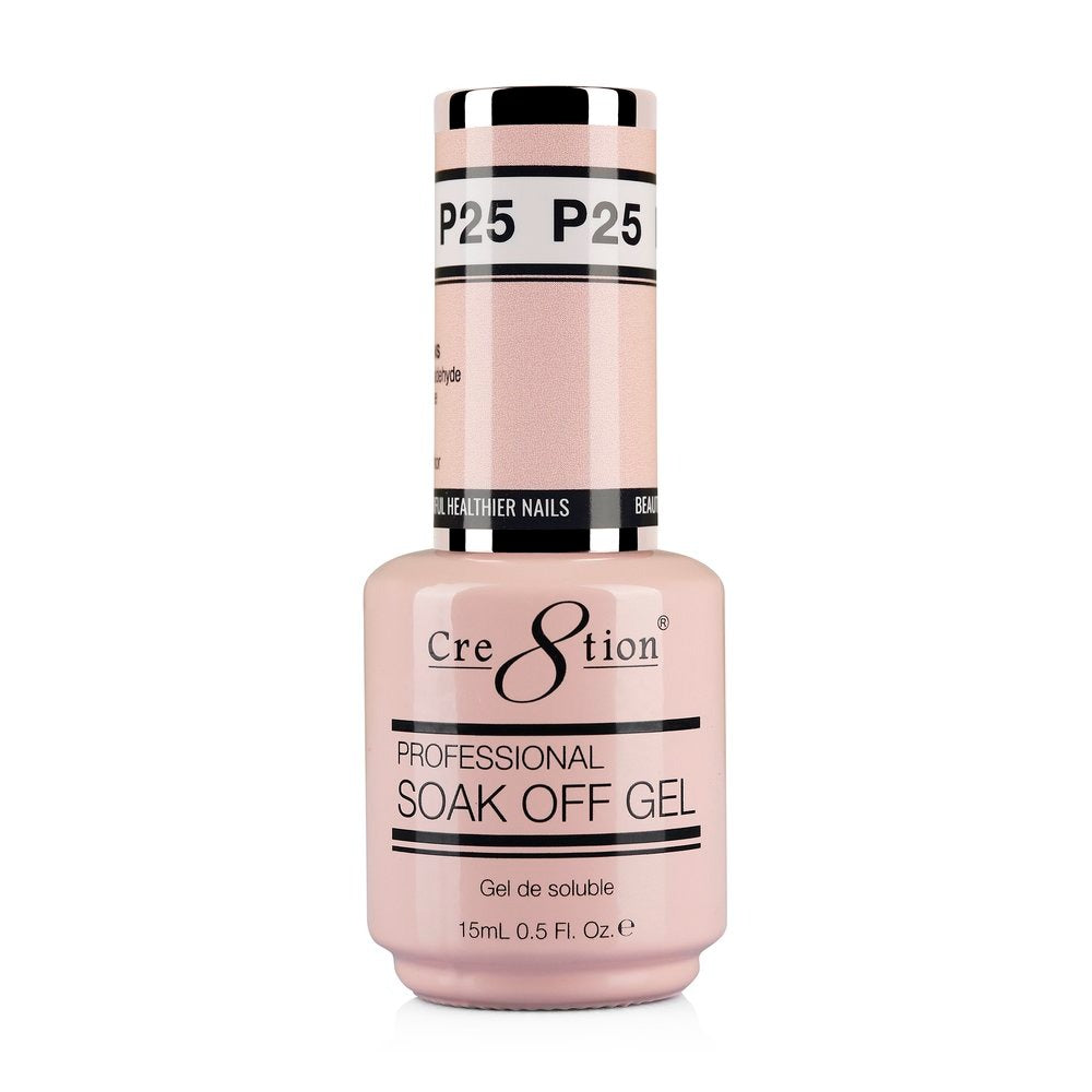 Cre8tion French Collection Soak Off Gel 0.5 oz P25 07087