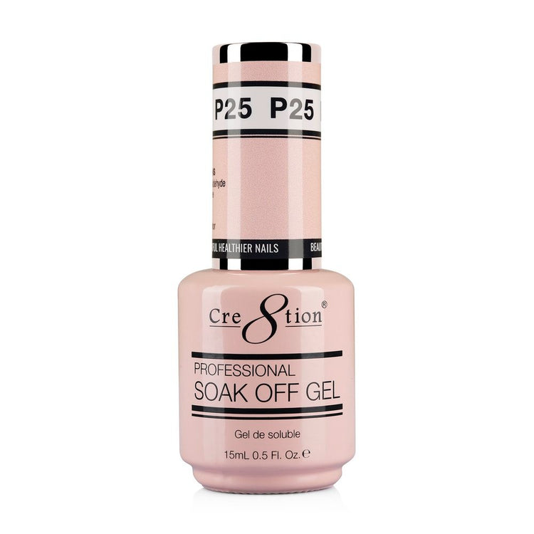 Cre8tion French Collection Soak Off Gel 0.5 oz P25 07087