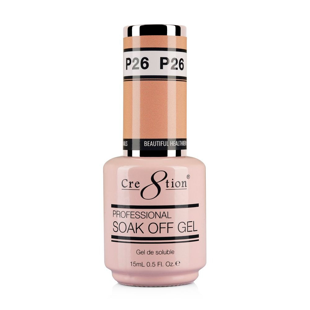 Cre8tion French Collection Soak Off Gel 0.5 oz P26 07088