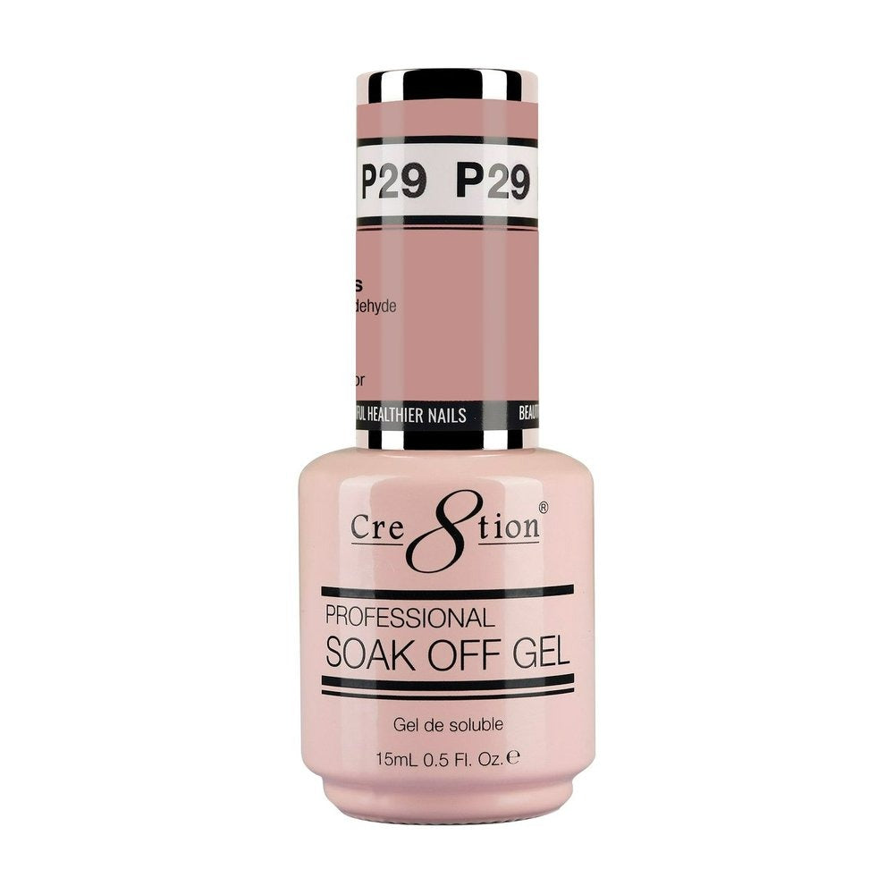 Cre8tion French Collection Soak Off Gel 0.5 oz P29 07091