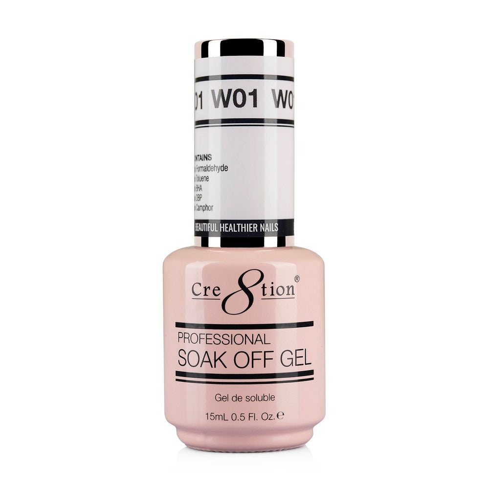 Cre8tion French Collection Soak Off Gel 0.5 oz W01
