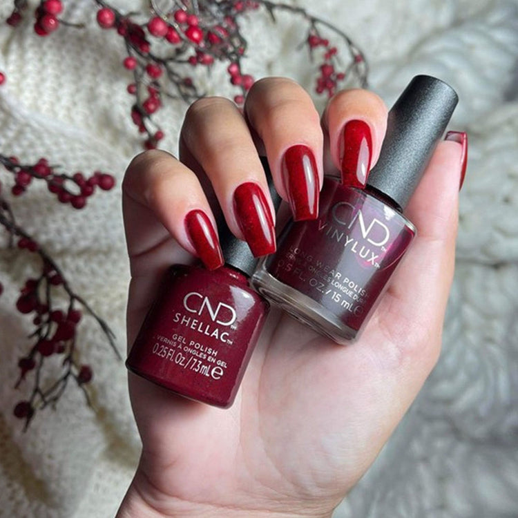 CND Shellac Needles & Red 0.25 fl oz/7.3 ml - 01465