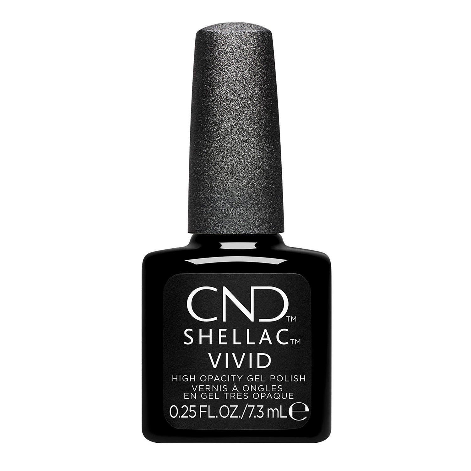 CND Shellac Vivid Black Tuxedo 0.25 fl oz 7.3 ml 01759