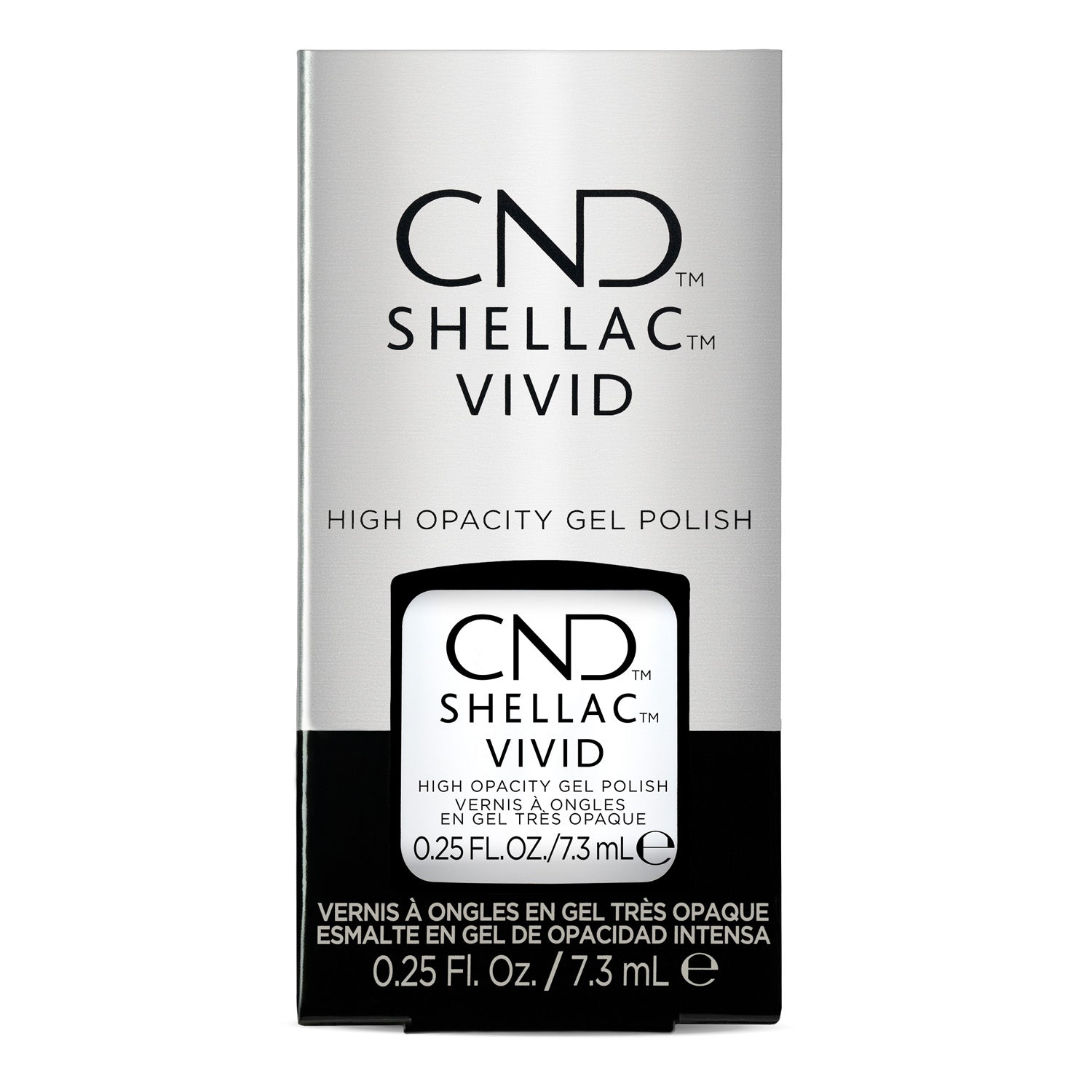 CND Shellac Vivid White Gloves 0.25 fl oz 7.3 ml 01760