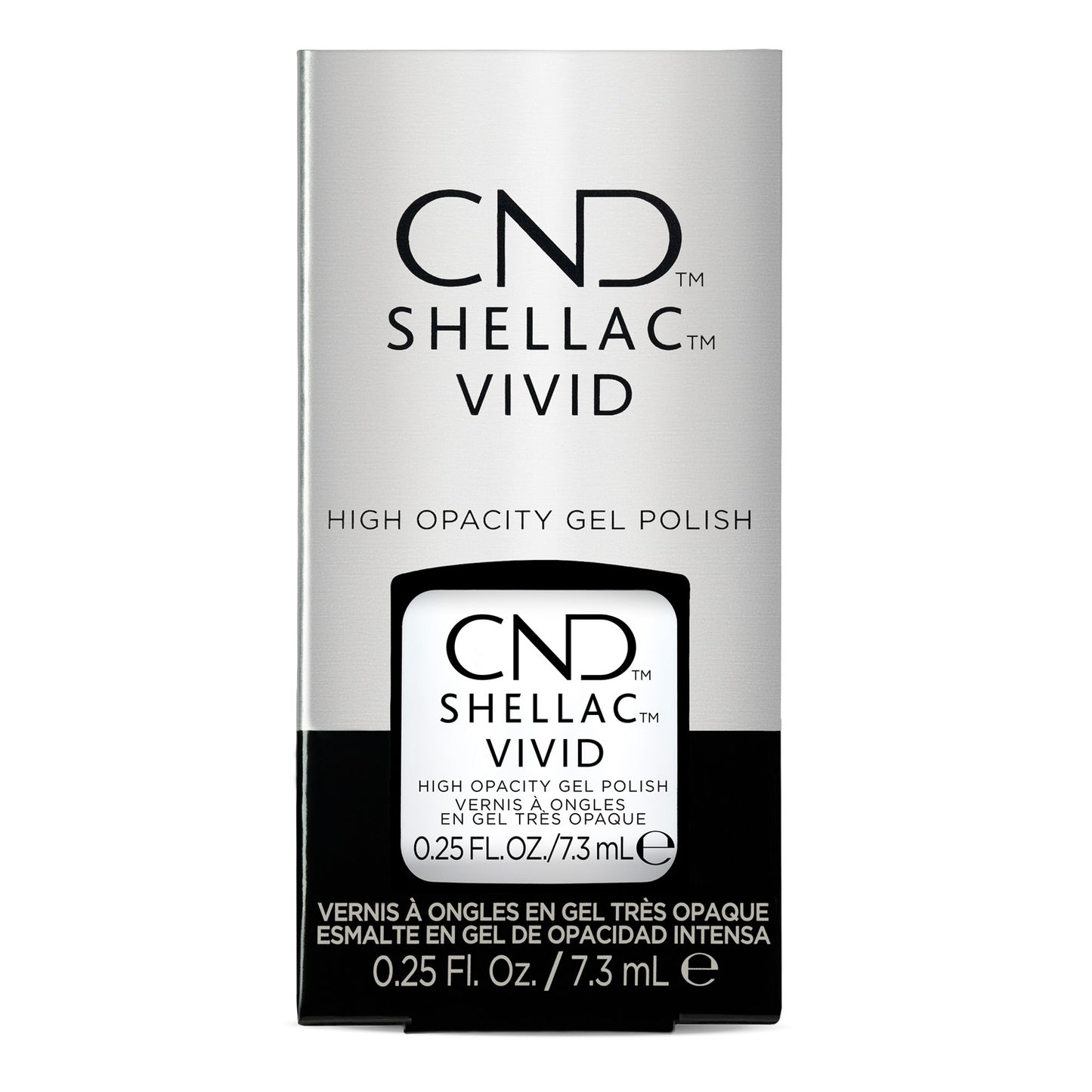 CND Shellac Vivid White Gloves 0.25 fl oz 7.3 ml 01760
