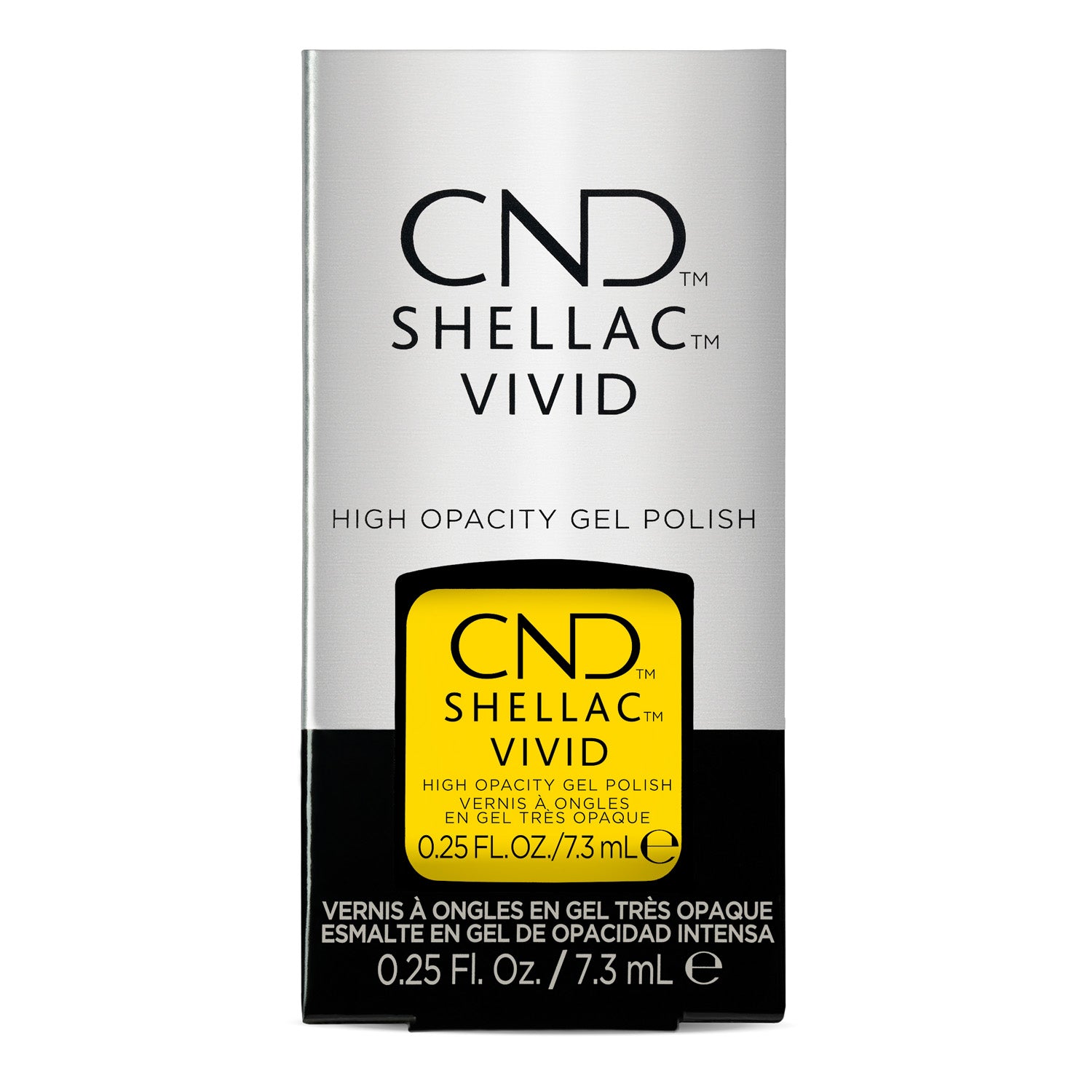 CND Shellac Vivid Yellow Taxi 0.25 fl oz 7.3 ml 01762
