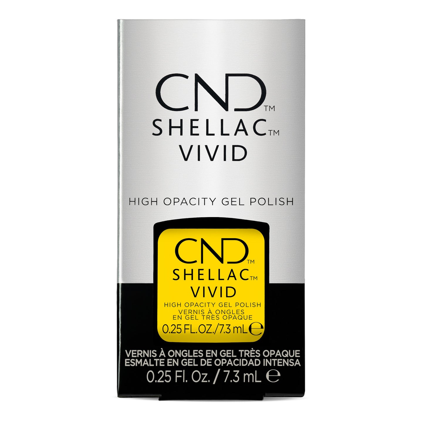 CND Shellac Vivid Yellow Taxi 0.25 fl oz 7.3 ml 01762
