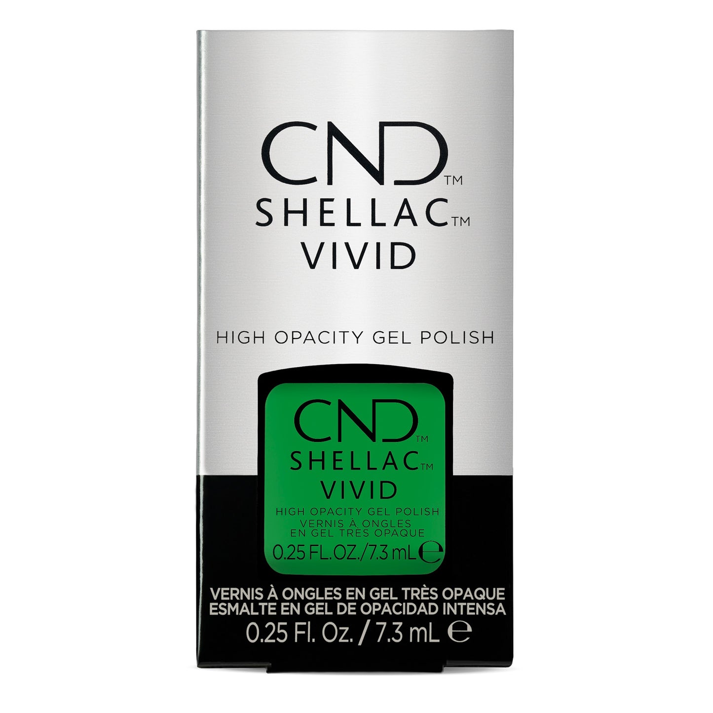 CND Shellac Vivid Shamrock Green 0.25 fl oz 7.3 ml 01763