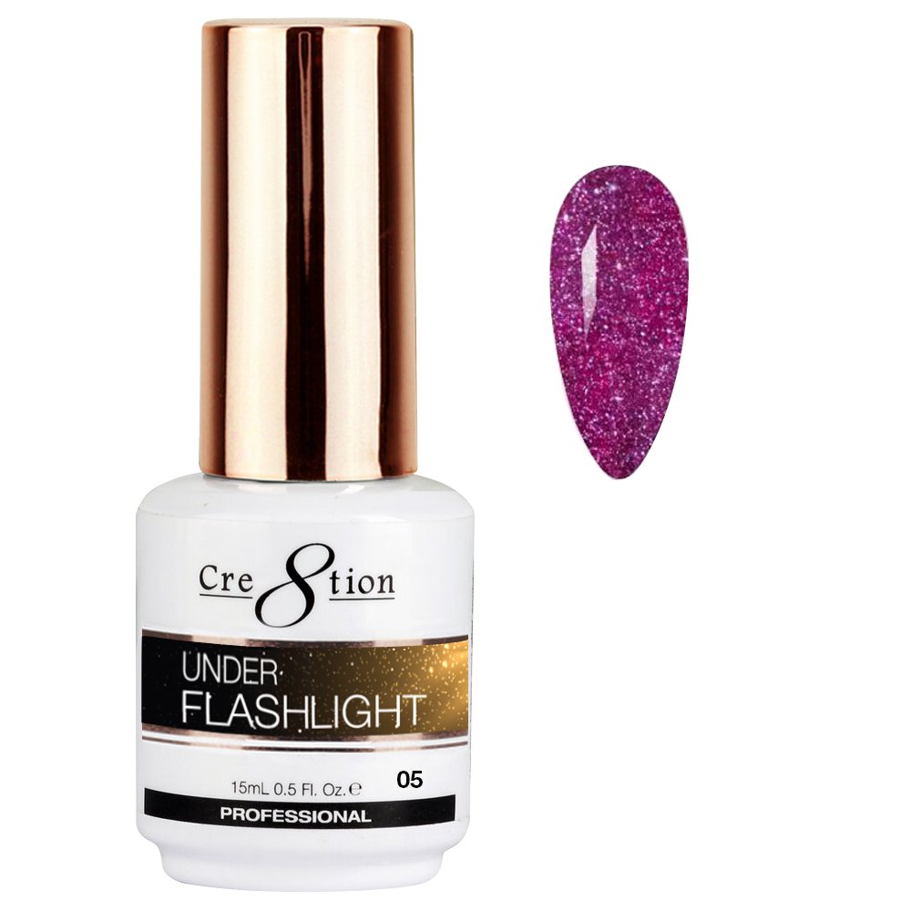 Cre8tion Under Flashlight Soak Off Gel 0.5 oz 05 3607