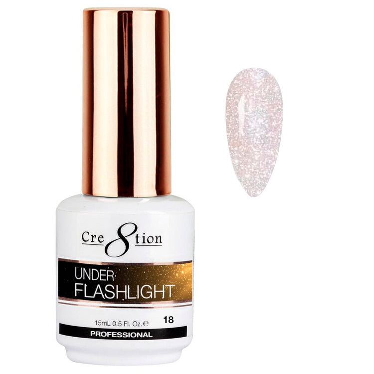 Cre8tion Under Flashlight Soak Off Gel 0.5 oz 18 3620