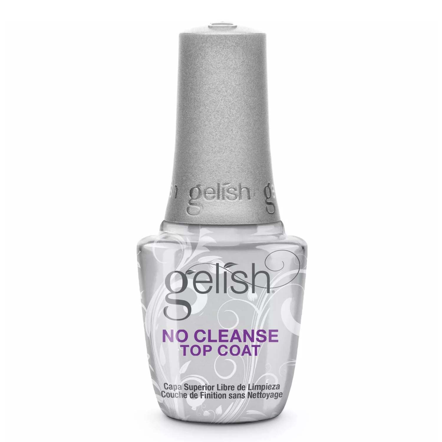 Gelish No Cleanse Top Coat 0.5 fl oz/15ml 1148008