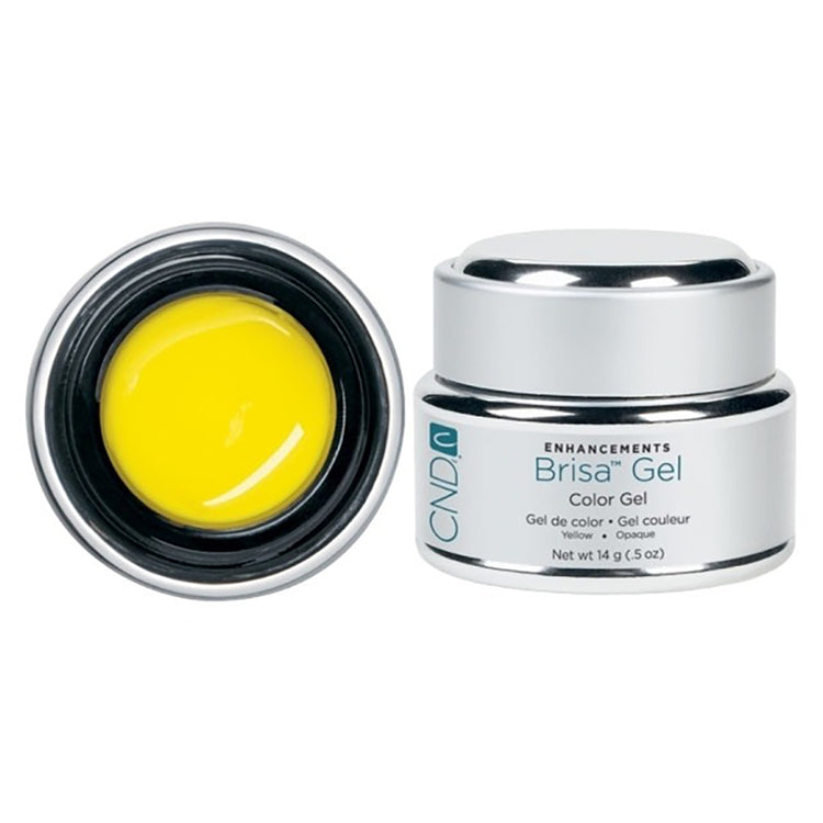 CND Brisa Color Gel Yellow Opaque 0.5oz-14g 08071