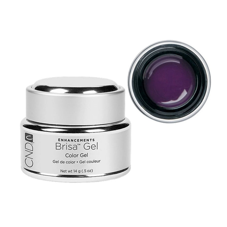 CND Brisa Color Gel Purple Opaque 0.5oz - 14g 08072