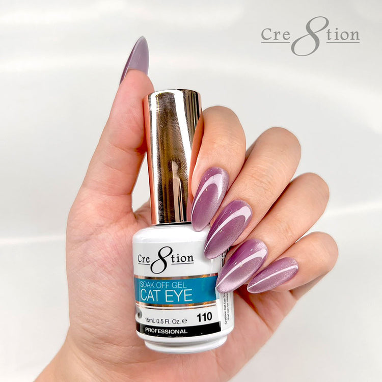 Cre8tion Soak Off Cat Eye Gel #110 0916-3626
