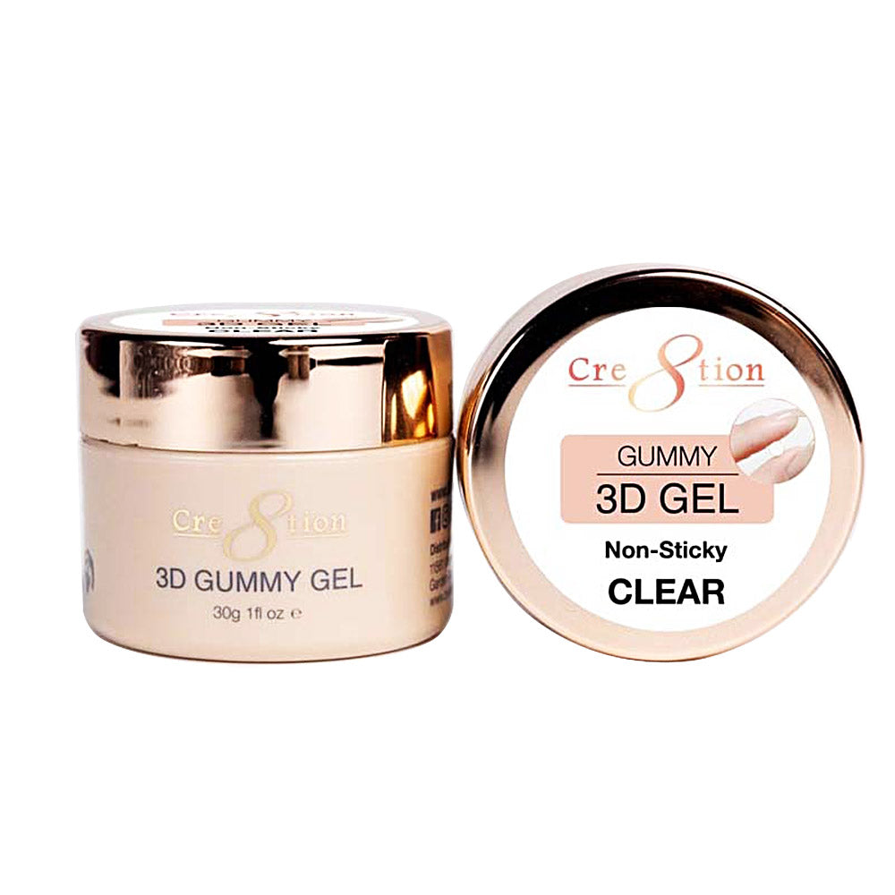 Cre8tion Gummy 3D Gel Non-Sticky Clear 0916-1057