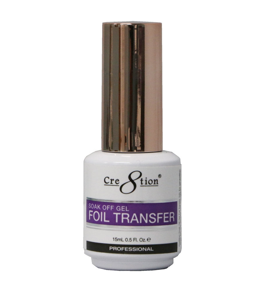 Cre8tion Soak Off Gel Foil Transfer 0.5 fl oz / 15ml #09608