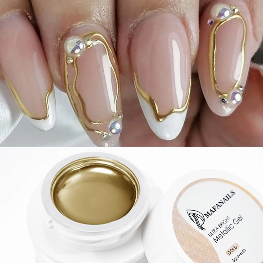 Ultra Bright Metallic Gel Gold 5g 20950
