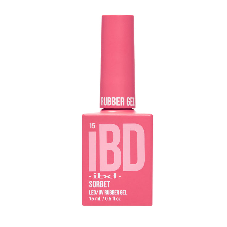 IBD LED/UV Rubber Gel 0.5 oz - Sorbet 37721
