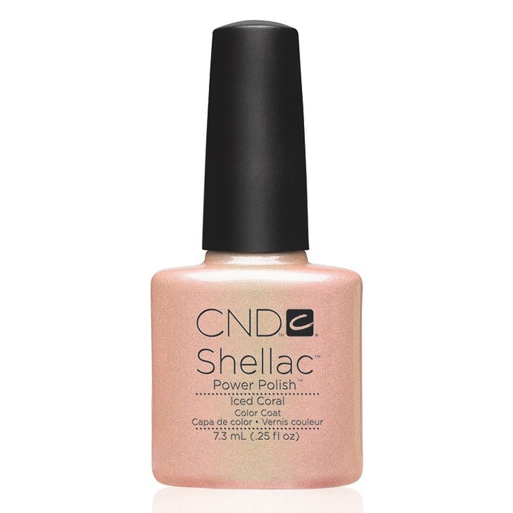 CND Shellac Iced Coral .25 fl oz 40517