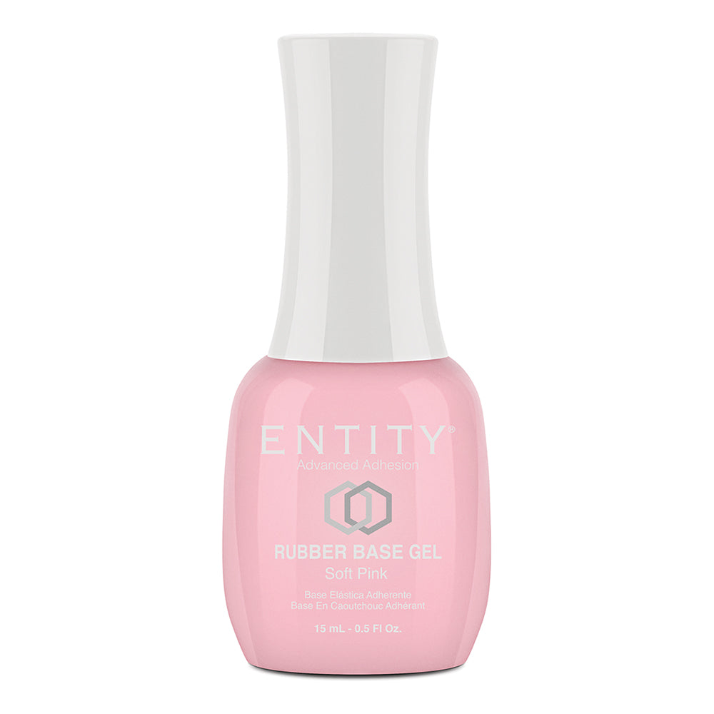 Entity Rubber Base Gel 15ml/0.5 oz Soft Pink 5110002/55442