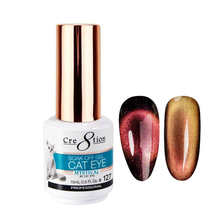 Cre8tion Soak Off Gel 9D Cat Eye Mystical #127 0916-2828