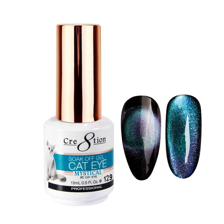 Cre8tion Soak Off 9D Cat Eye Gel Mystical #129 0916-2830