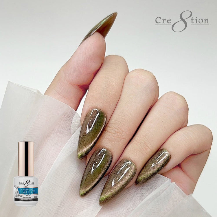 Cre8tion Soak Off 9D Cat Eye Gel Mystical #138 0916-2839