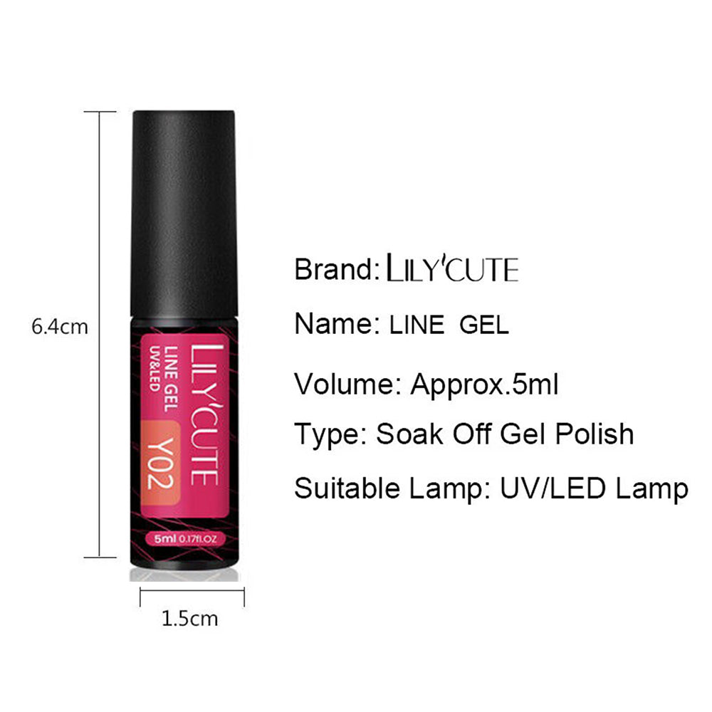 Gel Art UV & LED Line Gel 5ml Y02 53626-21