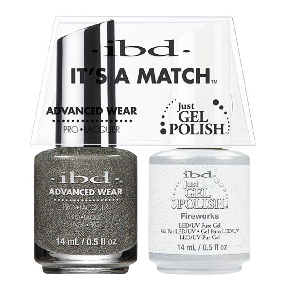 IBD Just Gel Polish It's A Match - Fireworks #65465