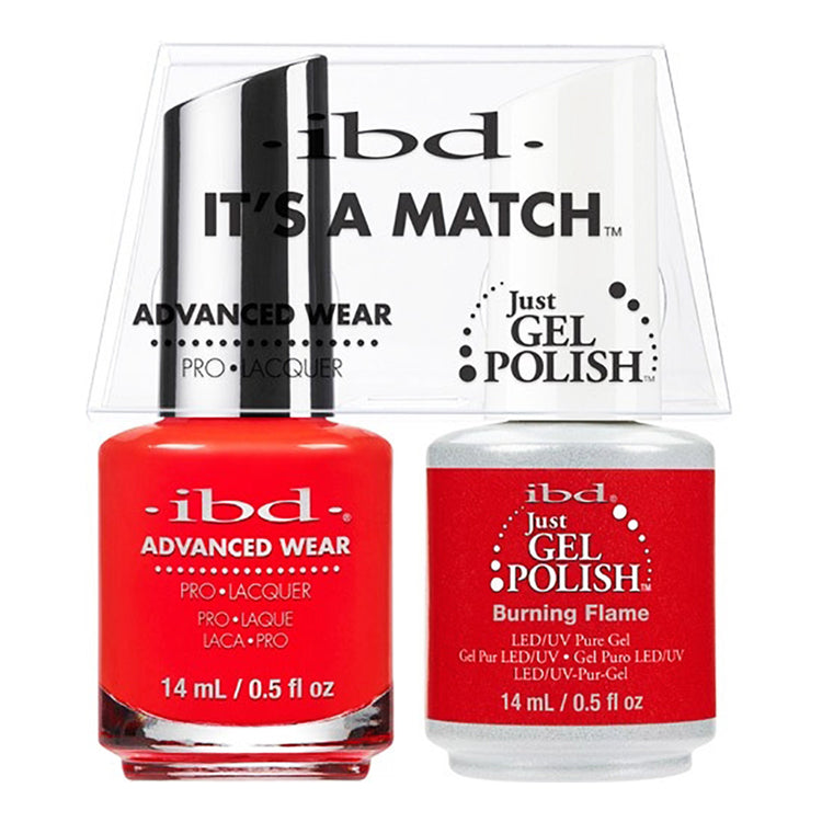 IBD Just Gel Polish It's A Match - Burning Flame #65512
