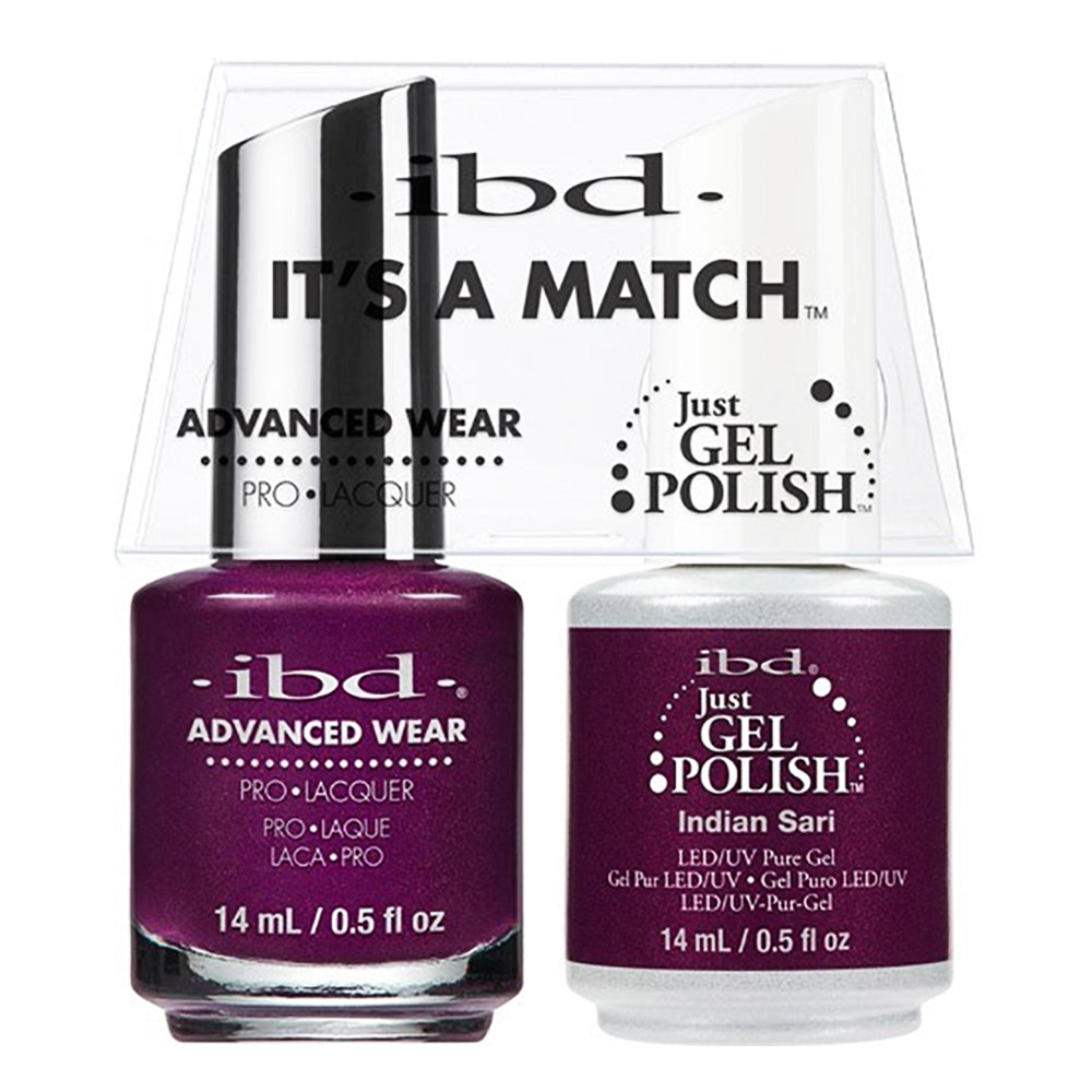 IBD Just Gel Polish It's A Match - Indian Sari #65533