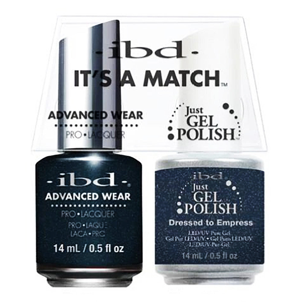 IBD Just Gel Polish It's A Match - Dressed To Empress #65680