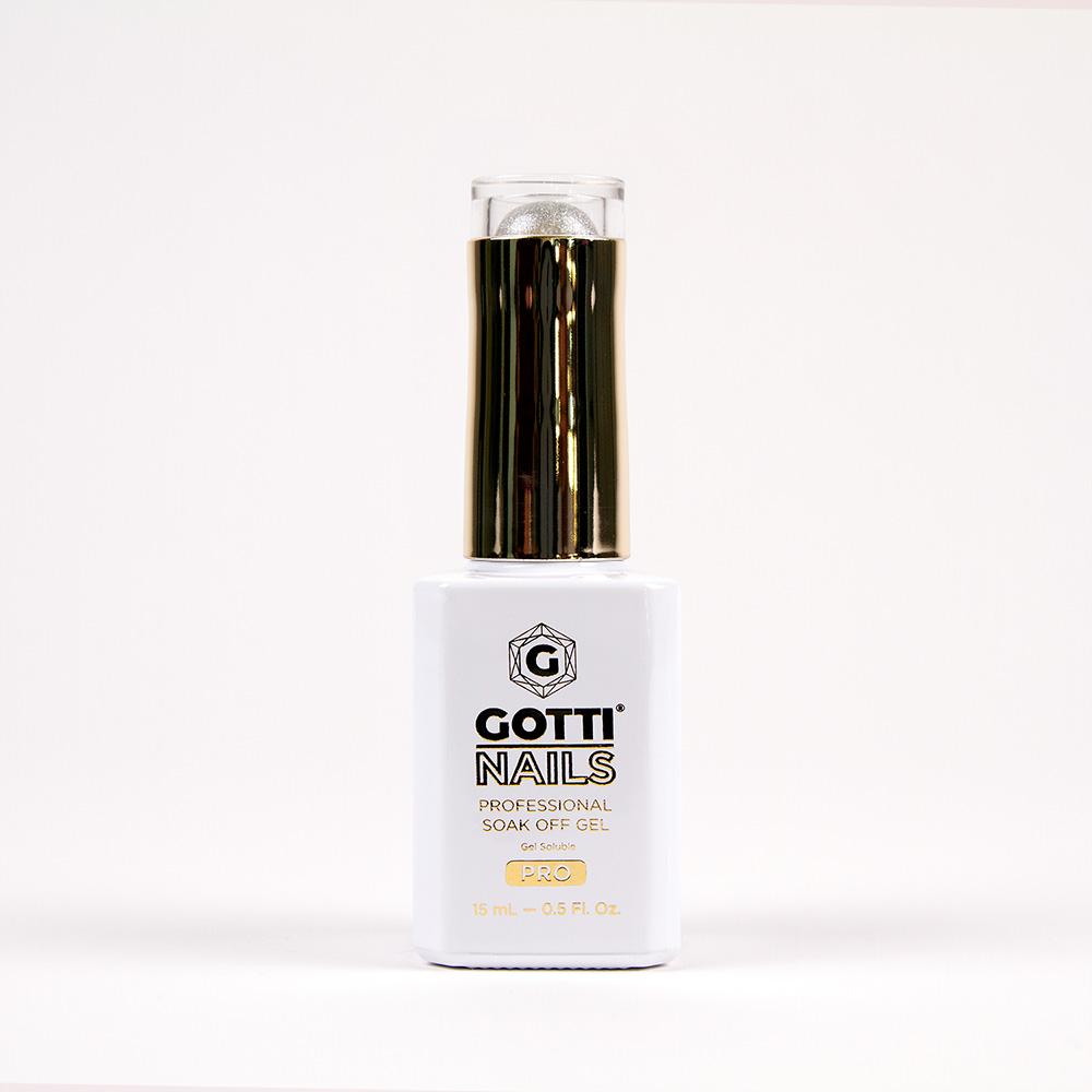 Gotti Nails Soak Off Gel 0.5 oz- Steel In The Game 101G