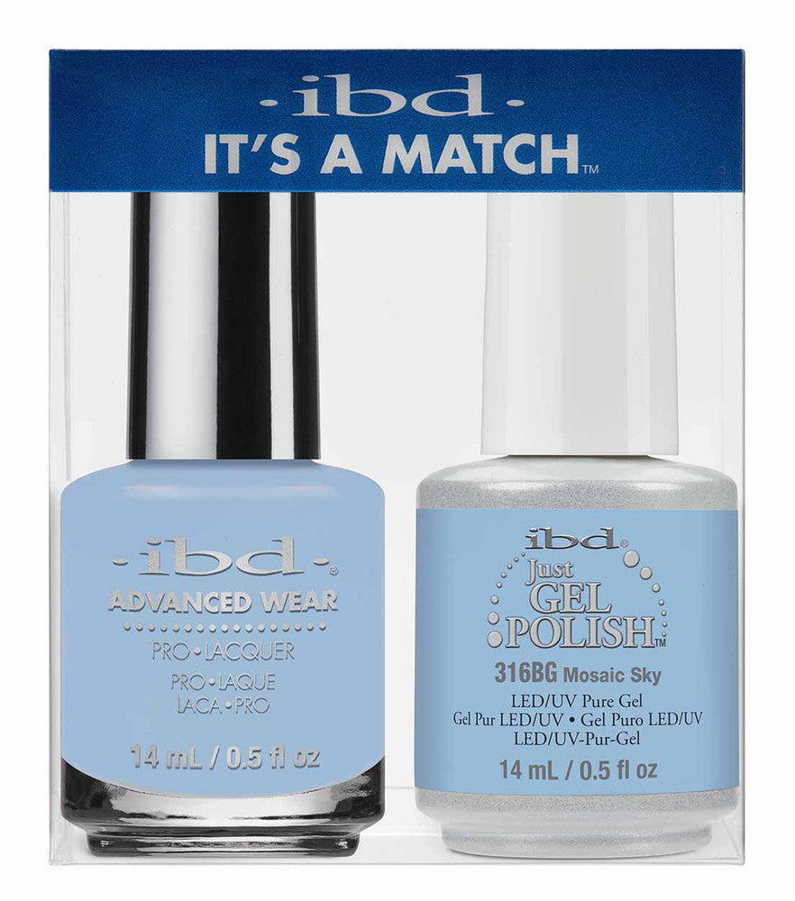 IBD Just Gel Polish It's A Match - Mosaic Sky 85109