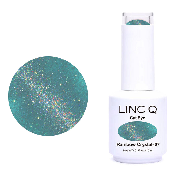 Linc Q Rainbow Crystal Cat Eye Gel 0.5 fl oz #07 89491