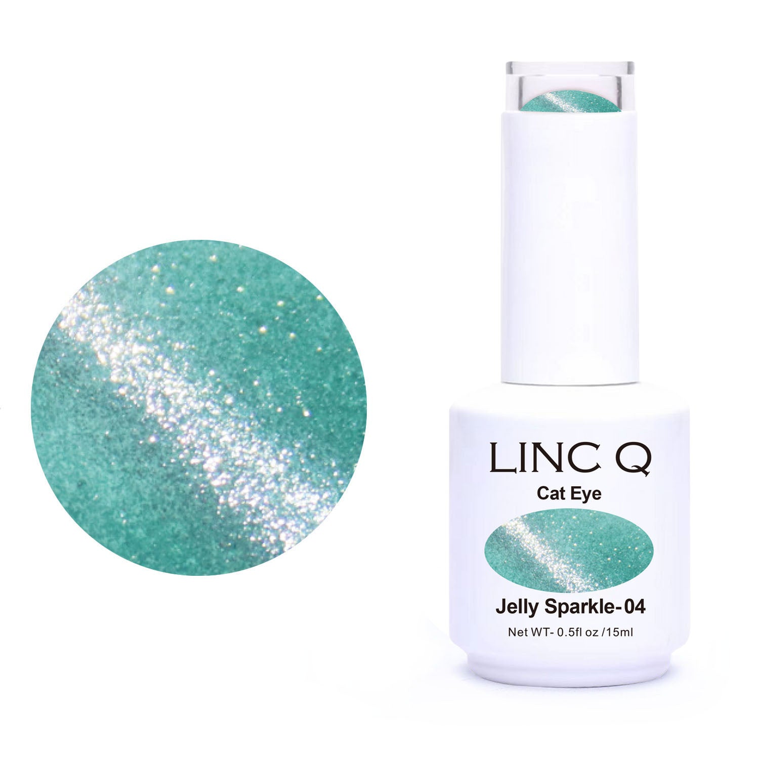 Linc Q Jelly Sparkle Cat Eye Gel 0.5 fl oz #04 89531